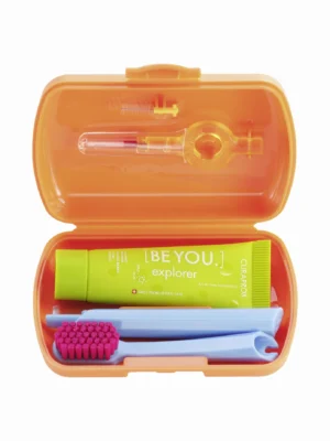 Curaprox Travel Oral Care Kit (Orange)