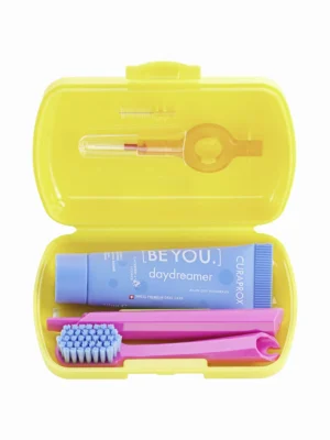 Curaprox Travel Oral Care Kit (Yellow)